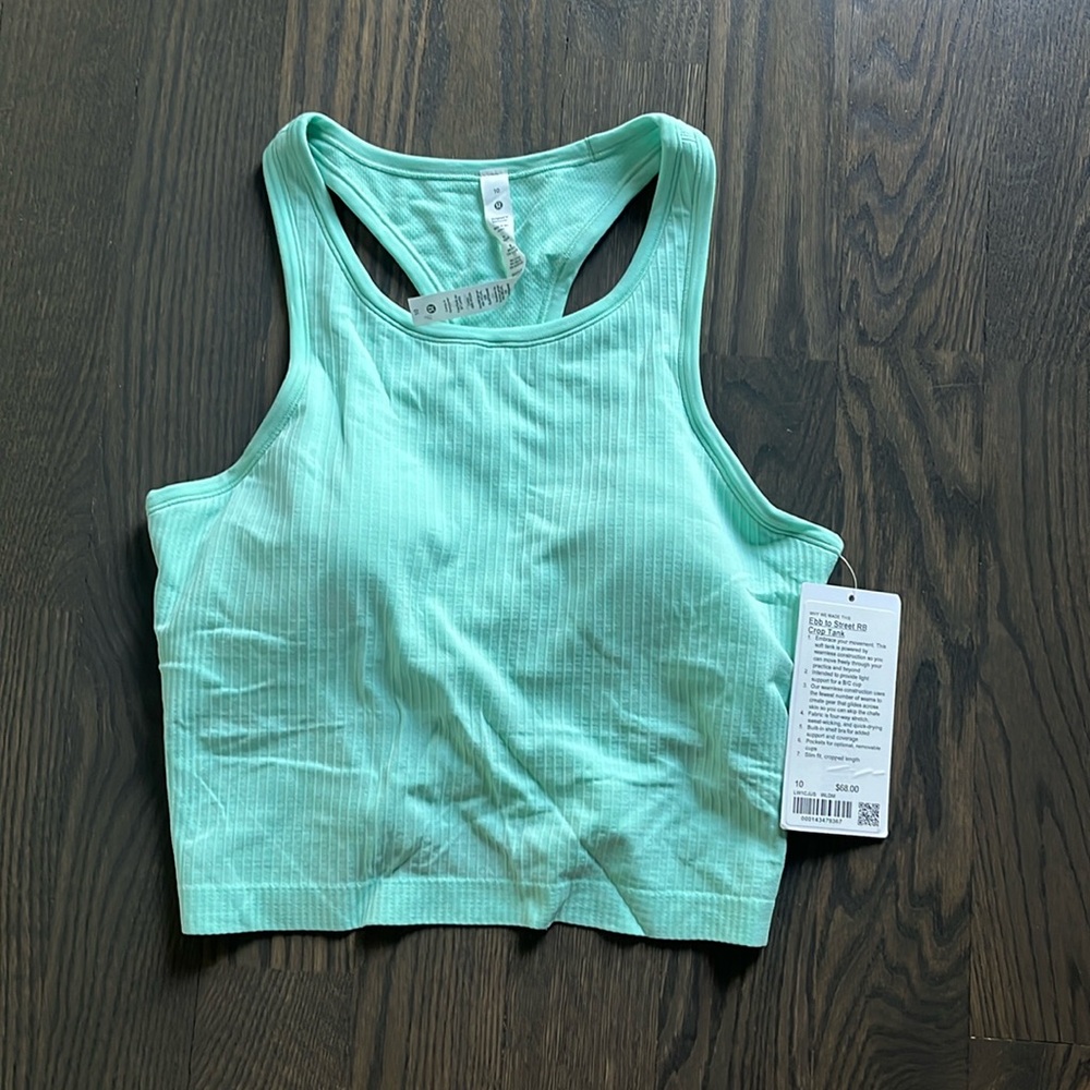 Lululemon Ebb to Street RB Crop Tank (10) FINAL SALE